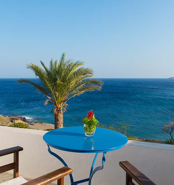 Θέα στη θάλασσα από τα Nadali Accommodations στη Σίφνο