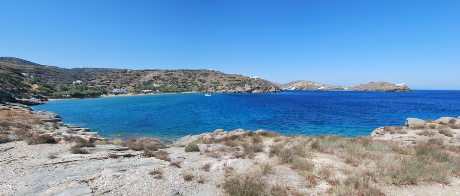 Η παραλία Αποκοφτό στη Σίφνο